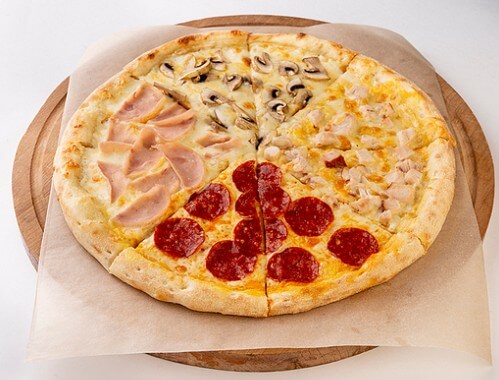Пицца «4 сезона» 33 см